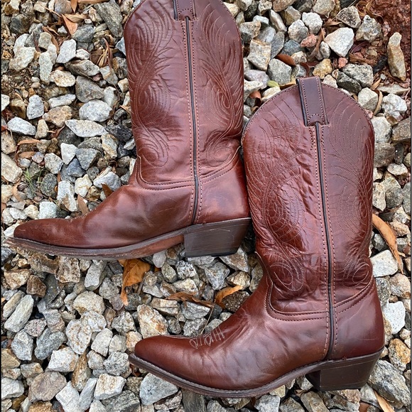 Code west cowgirl Burgundy boots - Picture 4 of 5